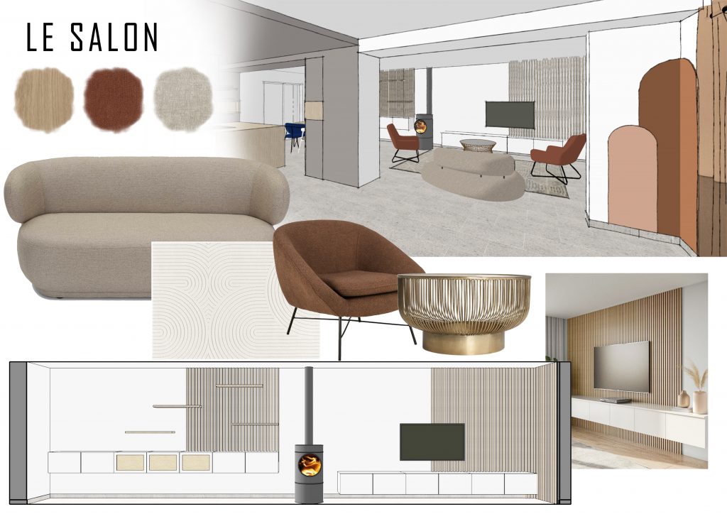 Planche ambiance salon